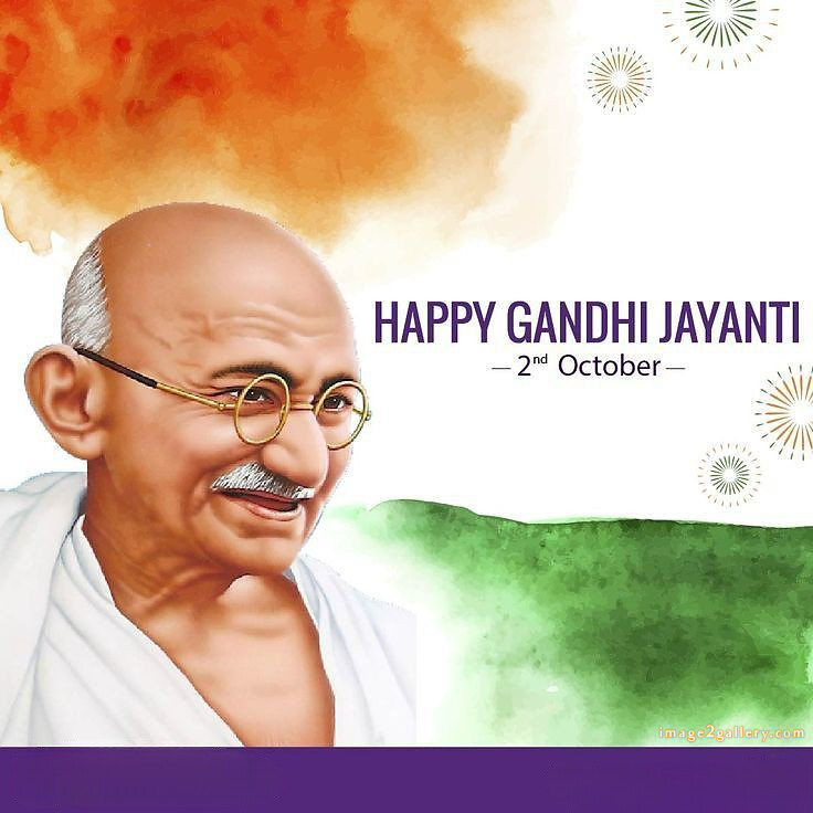 Mahatma Gandhi Jayanti Quotes, Wishes, Status | Gandhi Jayanti Images in Hindi | 93 october 2 gandhi jayanti poster -(8)