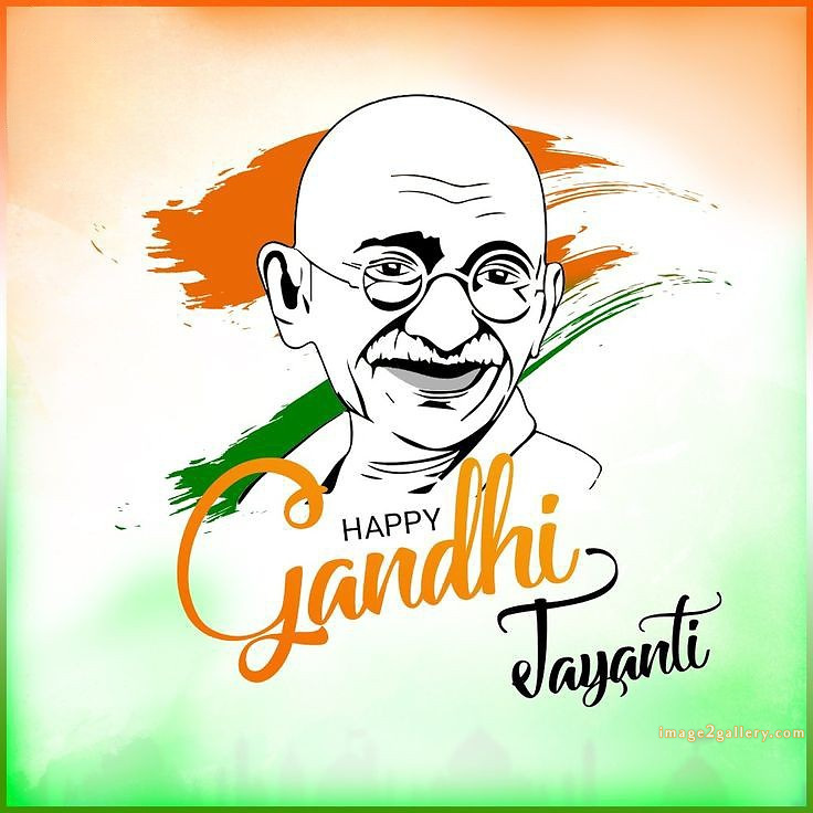 Mahatma Gandhi Jayanti Quotes, Wishes, Status | Gandhi Jayanti Images in Hindi | 225 october 2 gandhi jayanti poster -(9)