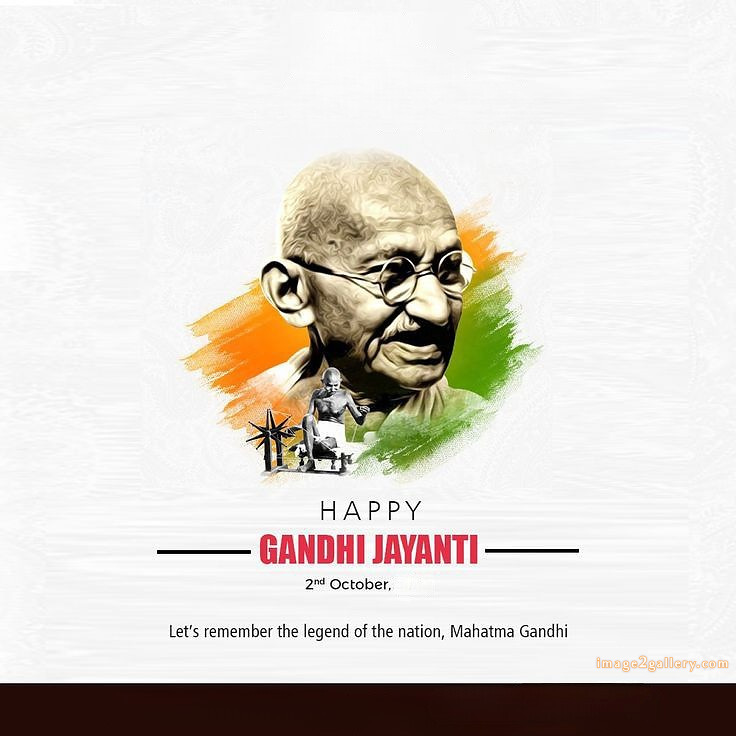 Mahatma Gandhi Jayanti Quotes, Wishes, Status | Gandhi Jayanti Images in Hindi | 276 pic of gandhi jayanti -(2)