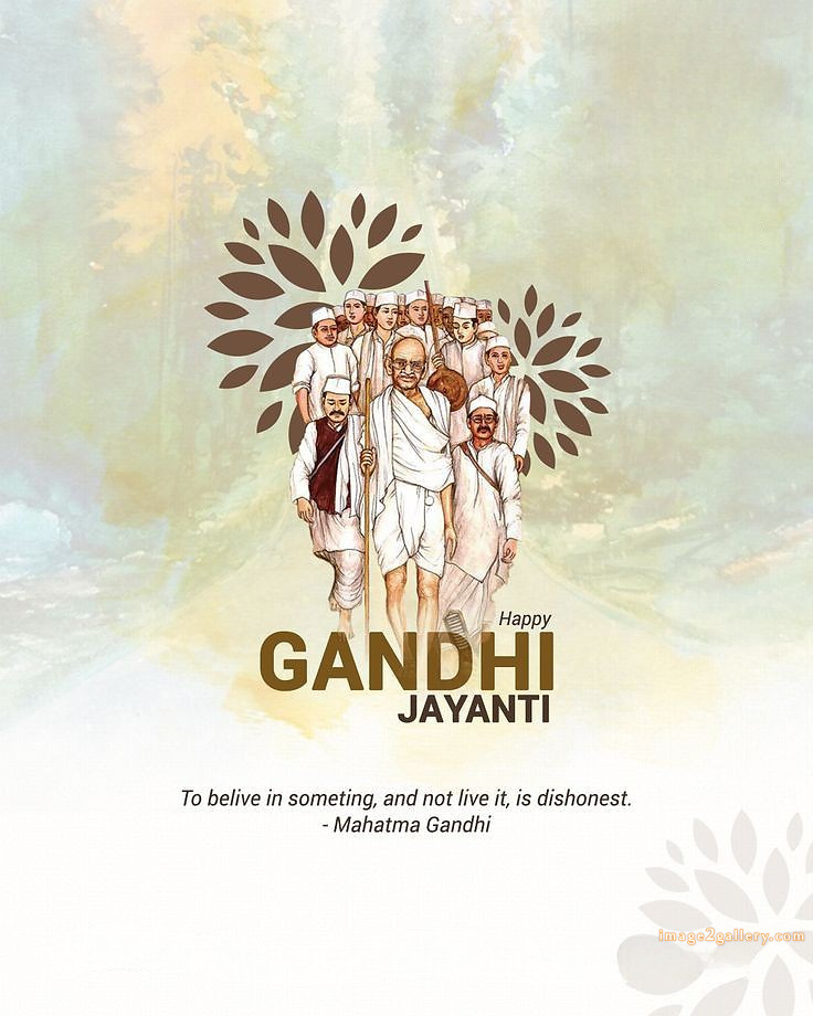Mahatma Gandhi Jayanti Quotes, Wishes, Status | Gandhi Jayanti Images in Hindi | 283 pic of gandhi jayanti -(4)
