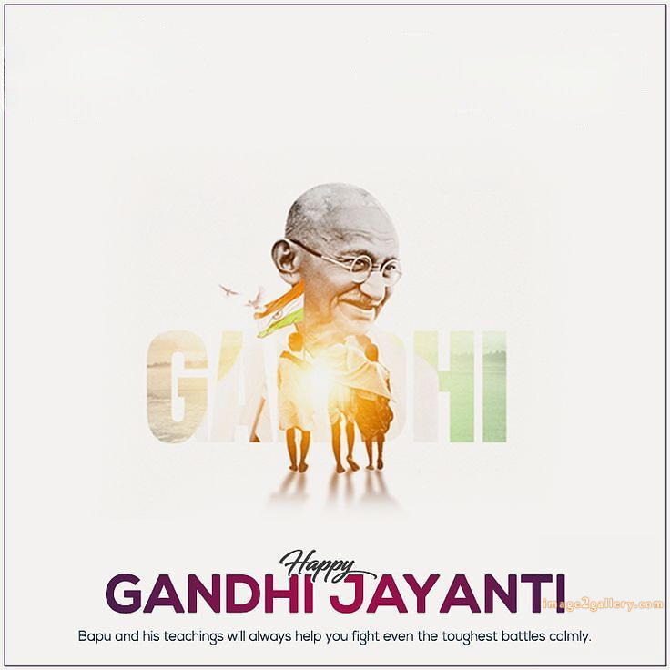 Mahatma Gandhi Jayanti Quotes, Wishes, Status | Gandhi Jayanti Images in Hindi | 281 pic of gandhi jayanti -(6)