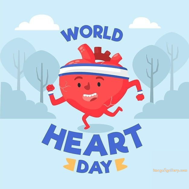 World Heart Day Images, Quotes | World Heart Day in Hindi | 185 poster on world heart day -(20)