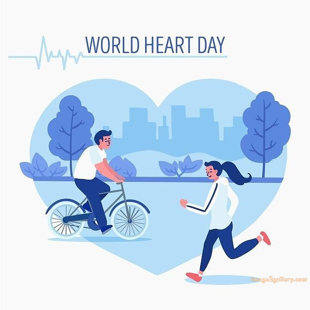 World Heart Day Images, Quotes | World Heart Day in Hindi | 15 poster on world heart day -(22)