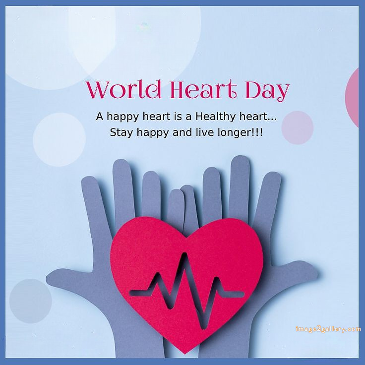 World Heart Day Images, Quotes | World Heart Day in Hindi | 138 poster on world heart day - image(1)