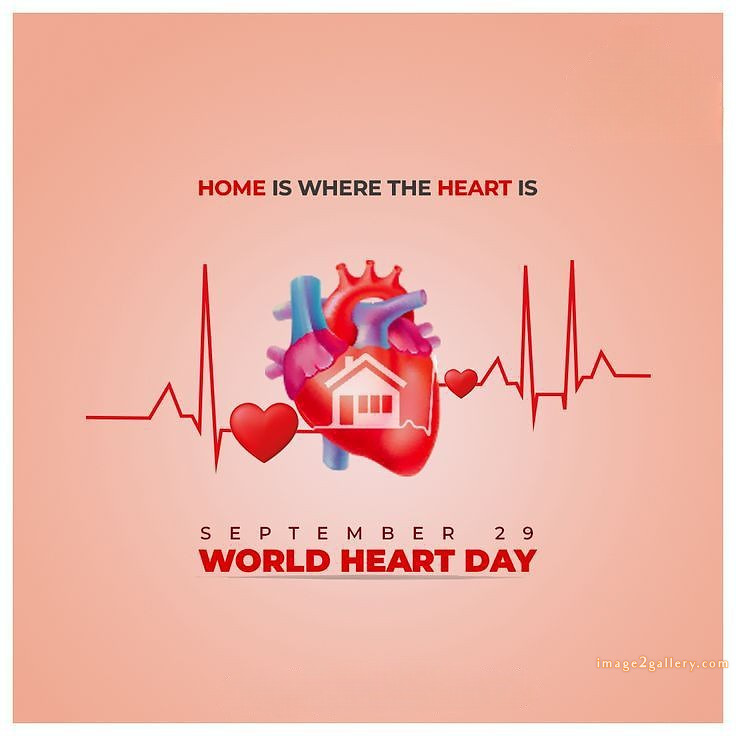 World Heart Day Images, Quotes | World Heart Day in Hindi | 143 poster on world heart day - image(12)