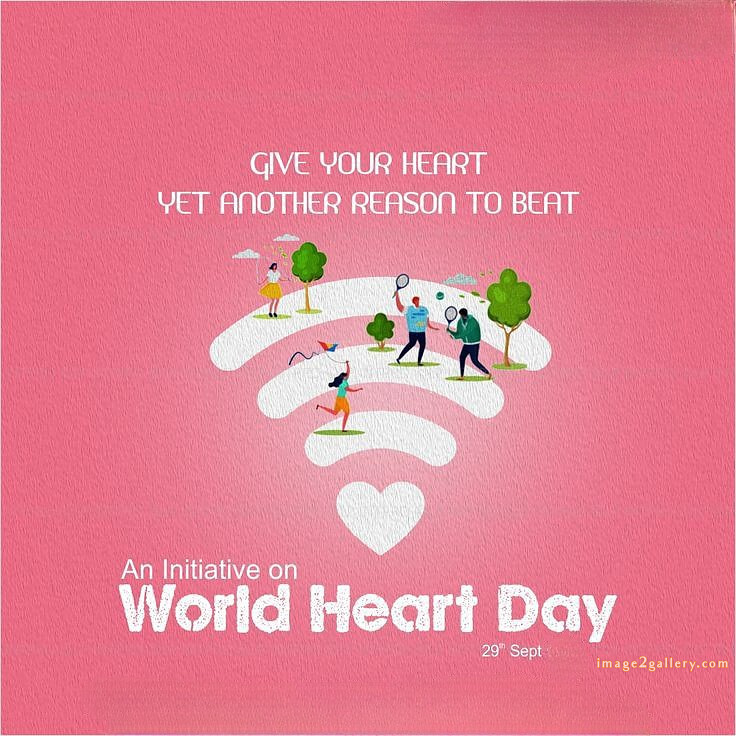 World Heart Day Images, Quotes | World Heart Day in Hindi | 96 quotes on heart day -(3