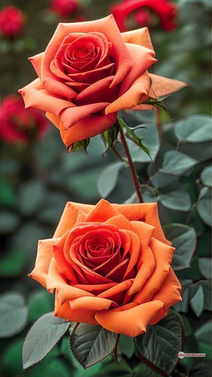 3300+ Beautiful Rose Flowers Image | Rose Flower HD Pic Download | 189 saffron and rose -(16)