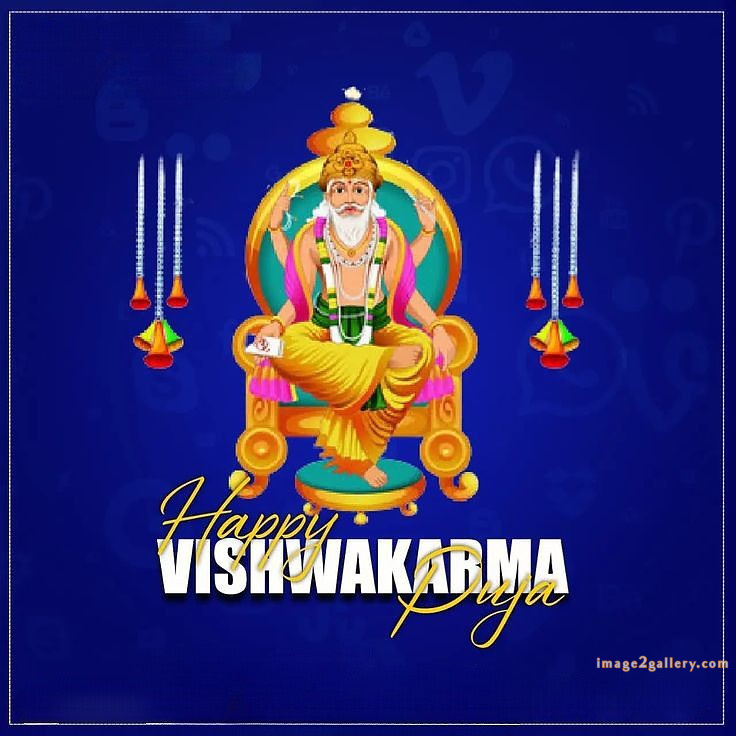 Vishwakarma Puja Wishes, Quotes, Images | विश्वकर्मा जयंती शुभकामनाएं फोटो | 35 vishwakarma day -(18)
