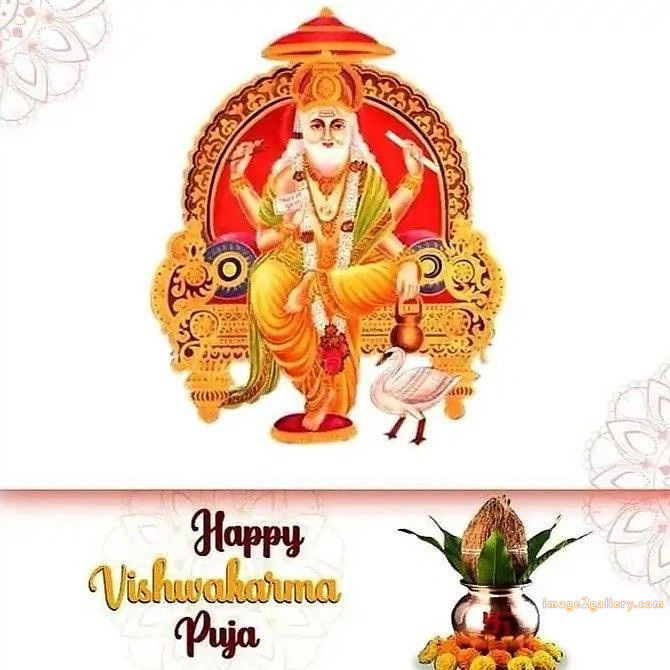 Vishwakarma Puja Wishes, Quotes, Images | विश्वकर्मा जयंती शुभकामनाएं फोटो | 176 vishwakarma god -(18)