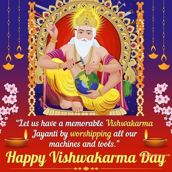 Vishwakarma Puja Wishes, Quotes, Images | विश्वकर्मा जयंती शुभकामनाएं फोटो | 45 vishwakarma jayanti photo -(5)