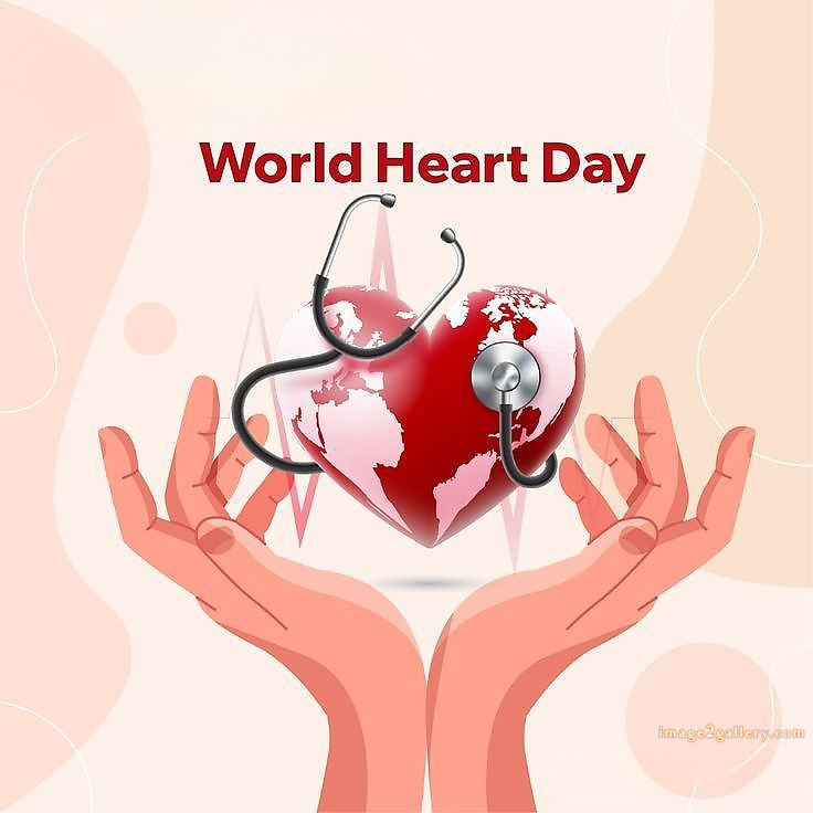 World Heart Day Images, Quotes | World Heart Day in Hindi | 145 world heart day poster -(10)