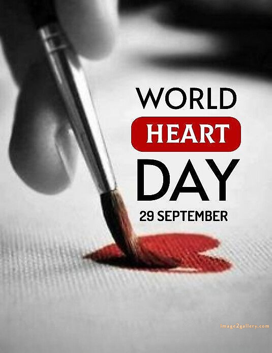 World Heart Day Images, Quotes | World Heart Day in Hindi | 219 world heart day poster -(14)