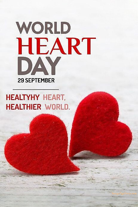 World Heart Day Images, Quotes | World Heart Day in Hindi | 53 world heart day poster -(15)