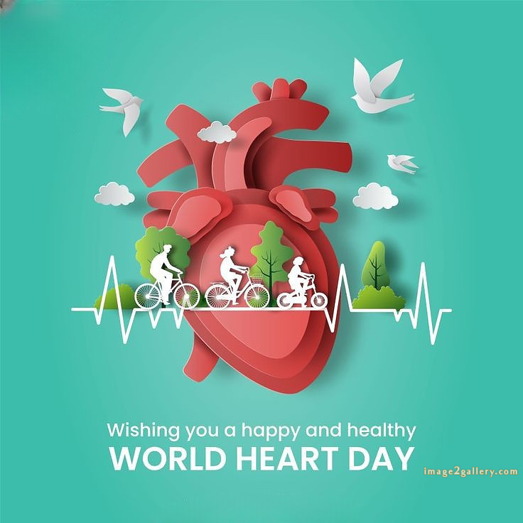 World Heart Day Images, Quotes | World Heart Day in Hindi | 222 world heart day poster -(18)