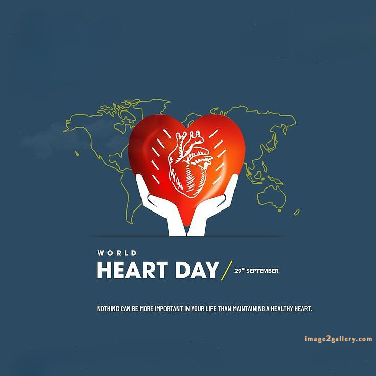 World Heart Day Images, Quotes | World Heart Day in Hindi | 225 world heart day poster -(23)