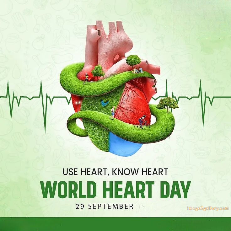 World Heart Day Images, Quotes | World Heart Day in Hindi | 151 world heart day poster -(29)