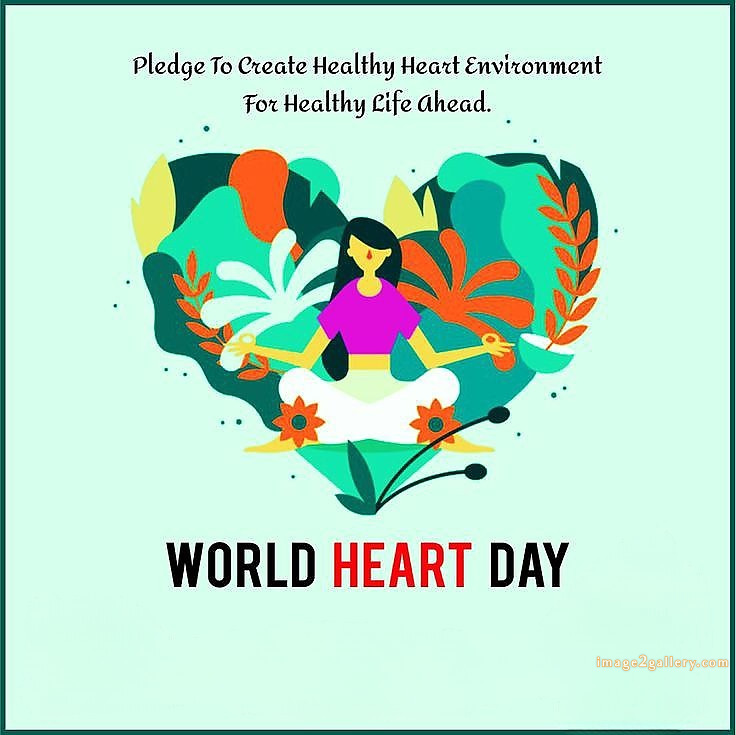 World Heart Day Images, Quotes | World Heart Day in Hindi | 40 world heart day poster -(5)