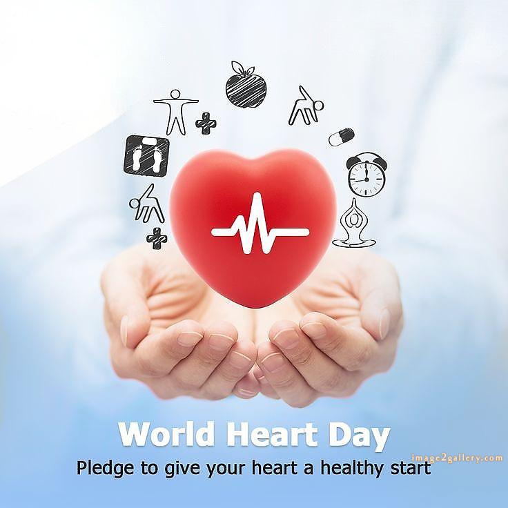World Heart Day Images, Quotes | World Heart Day in Hindi | 149 world heart day poster -(9)